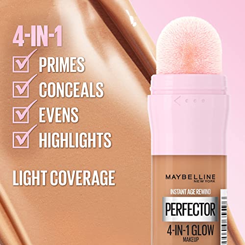 Maybelline New York Instant Age Rewind Instant Perfector 4-In-1 Glow Makeup, Light/Medium - Morena Vogue