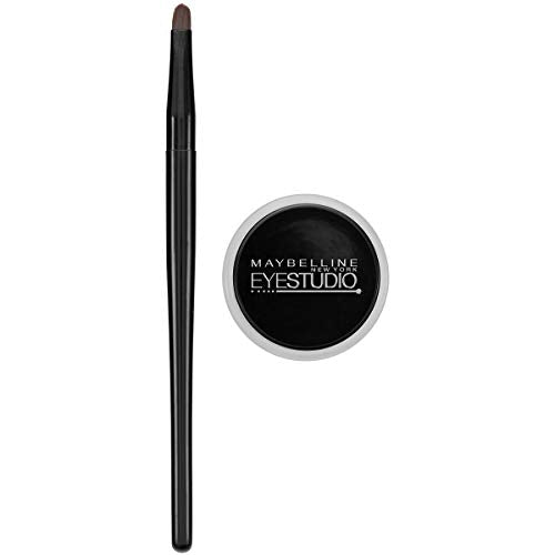 Maybelline New York Makeup Eyestudio Lasting Drama Gel Eye Liner, Blackest Black, Waterproof, 0.106 Ounce,Pack of 1 - Morena Vogue