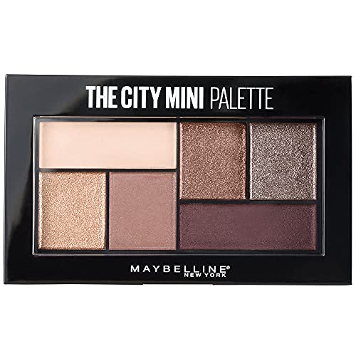 Maybelline New York Makeup The City Mini Eyeshadow Palette, Chill Brunch Neutrals Eyeshadow, 0.14 oz - Morena Vogue