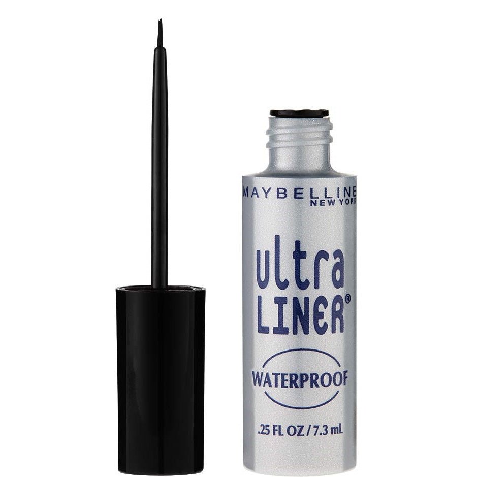 Maybelline New York Ultra-Liner Liquid Liner, Waterproof, Black 135L-01 , 0.25 fl oz (7.3 ml) - Morena Vogue