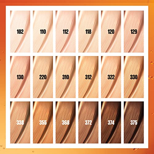 Maybelline Super Stay Up to 24HR Skin Tint, Radiant Light-to-Medium Coverage Foundation, Makeup Infused With Vitamin C, 118, 1 Count - Morena Vogue