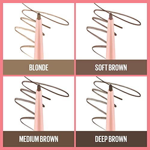 Maybelline Total Temptation Eyebrow Definer Pencil, Deep Brown, 1 Count - Morena Vogue