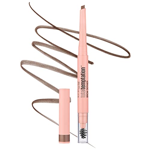 Maybelline Total Temptation Eyebrow Definer Pencil, Soft Brown, 1 Count - Morena Vogue