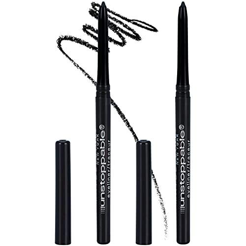 Maybelline Unstoppable Waterproof Mechanical Black Eyeliner, Onyx, 2 Count - Morena Vogue