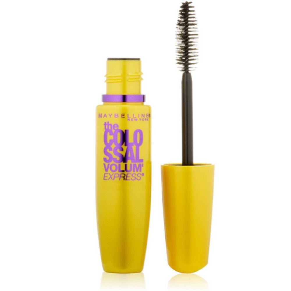 Maybelline Volum' Express Colossal Washable Mascara Makeup, Volumizing, Glam Black, 1 Count - Morena Vogue