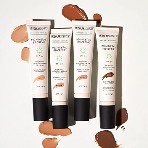 MDSolarSciences Crème Mineral Beauty Balm SPF 50 OilFree Tinted Matte BB Crème - Morena Vogue