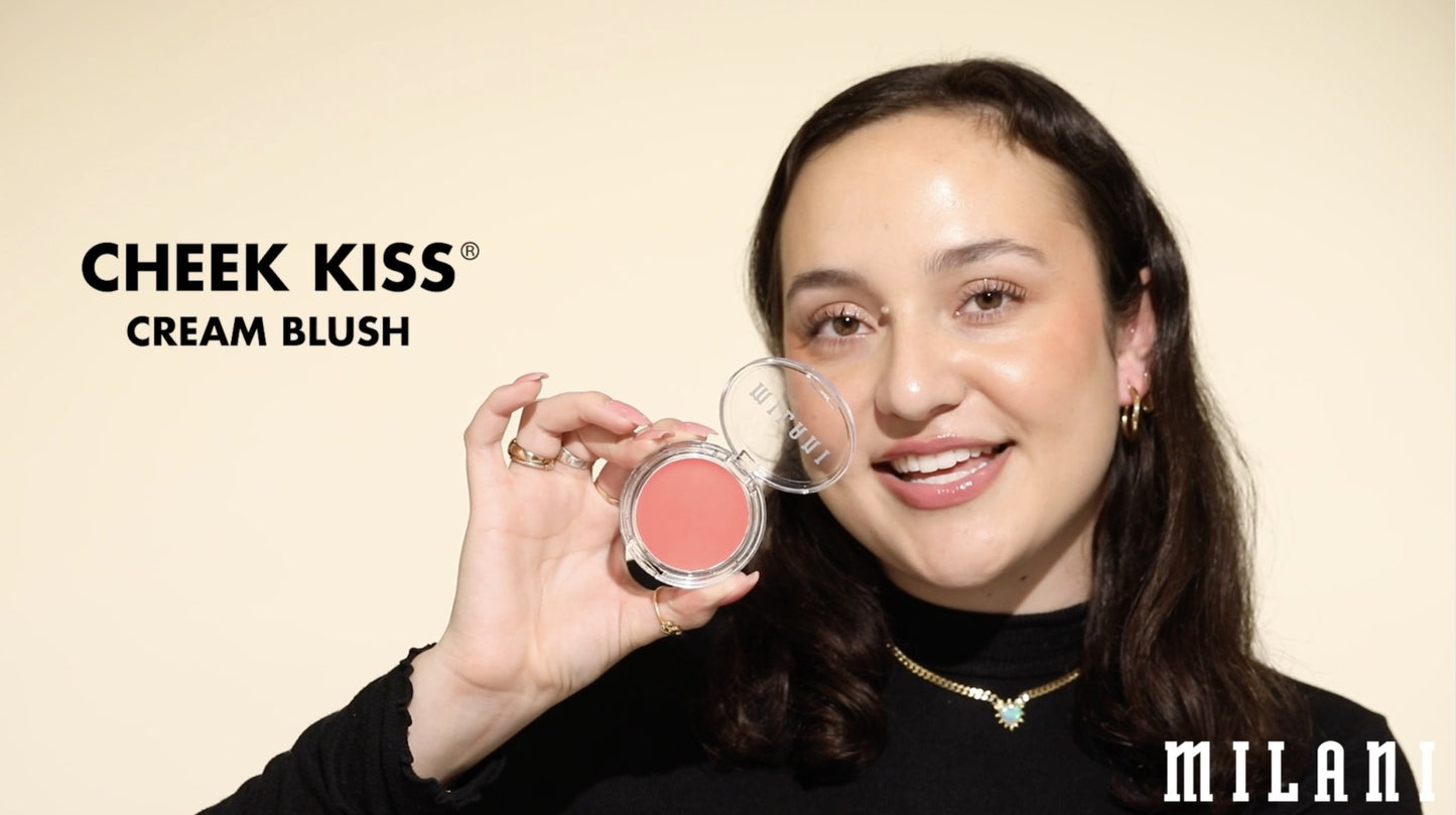 Milani Cheek Kiss Cream Blush- Cream to Gel Blush for Cheek and Lip Tint - Morena Vogue