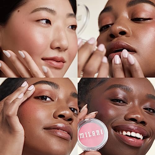 Milani Cheek Kiss Cream Blush- Cream to Gel Blush for Cheek and Lip Tint - Morena Vogue