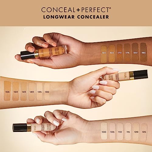 Milani Conceal + Perfect Longwear Concealer - Light Nude (0.17 Fl. Oz.) Vegan, Cruelty-Free Liquid Concealer - Cover Dark Circles, Blemishes & Skin Imperfections for Long-Lasting Wear - Morena Vogue