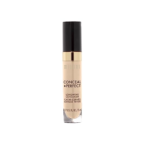 Milani Conceal + Perfect Longwear Concealer - Light Nude (0.17 Fl. Oz.) Vegan, Cruelty-Free Liquid Concealer - Cover Dark Circles, Blemishes & Skin Imperfections for Long-Lasting Wear - Morena Vogue