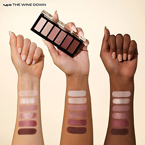 Milani Gilded Mini Eyeshadow Palette with 6 Matte & Shimmer Hues - The Wine Down - Morena Vogue