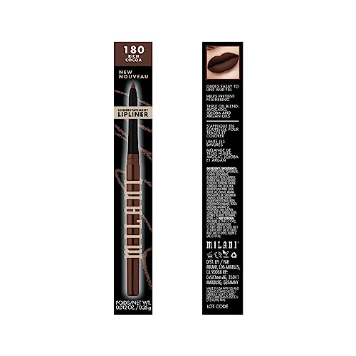 Milani Understatement Lipliner Pencil - Highly Pigmented Retractable Soft, Easy to Use For Makeup - Morena Vogue