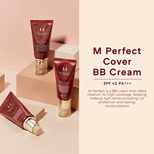 MISSHA M Perfect BB Cream No.23 Natural Beige for Light with Neutral Skin Tone SPF 42 PA +++ 1.69 Fl Oz - Tinted Moisturizer for face with SPF - Morena Vogue