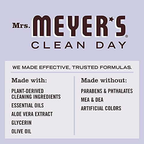 Mrs. Meyer's Clean Day Liquid Hand Soap Refill, Cruelty Free and Biodegradable Formula, Lavender Scent, 33 Fl Oz (Pack of 1) - Morena Vogue