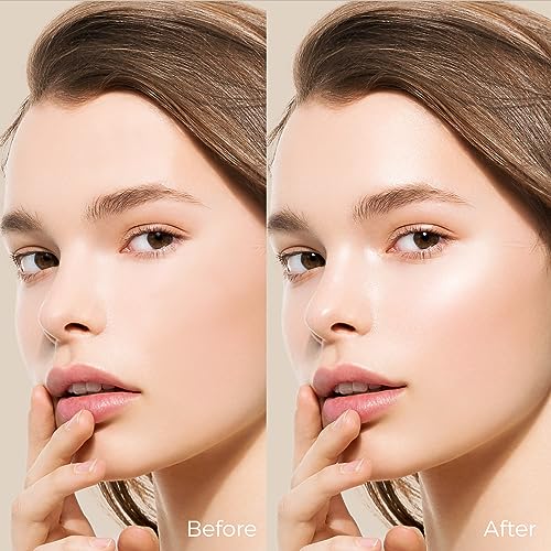 MYMERRY Dewy Highlighter Makeup, Highlighter Makeup Stick for Face and Body, Radiant & Shimmer Glow, Buildable Color for All Day | Vegan & Cruelty-Free | Champagne Beige Gold 15g/0.53fl.Oz - Morena Vogue