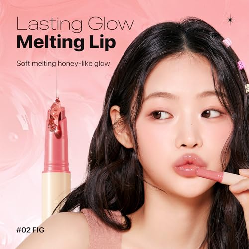 Nature Republic HONEY MELTING LIP (02 FIG) K-BEAUTY, Lip Plumper, Tint, Balm, Korean, Lip Gloss, Cute, Glow - Morena Vogue