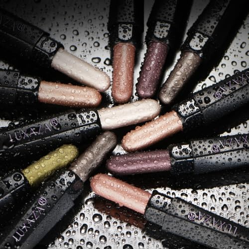 Neutral Eyeshadow Stick Makeup Set, Metallic Shimmer Matte Cream Eye Shadow Eyeliner Brightener Pencil Crayon - Classic 6PCS A005 - Morena Vogue