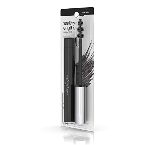 Neutrogena Healthy Lengths Mascara for Stronger, Longer Lashes, Clump-, Smudge- and Flake-Free Mascara with Olive Oil, Vitamin E and Rice Protein, Black 02,.21 oz - Morena Vogue