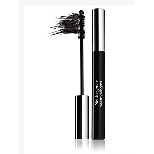 Neutrogena Healthy Lengths Mascara for Stronger, Longer Lashes, Clump-, Smudge- and Flake-Free Mascara with Olive Oil, Vitamin E and Rice Protein, Black 02,.21 oz - Morena Vogue