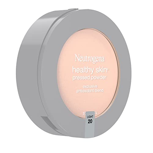 Neutrogena Healthy Skin Pressed Makeup Powder Compact with Antioxidants & Pro Vitamin B5, Evens Skin Tone, Minimizes Shine & Conditions Skin, Light 20,.34 oz - Morena Vogue