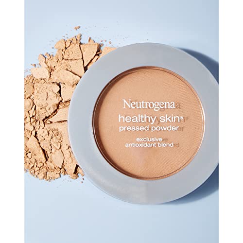 Neutrogena Healthy Skin Pressed Makeup Powder Compact with Antioxidants & Pro Vitamin B5, Evens Skin Tone, Minimizes Shine & Conditions Skin, Light 20,.34 oz - Morena Vogue