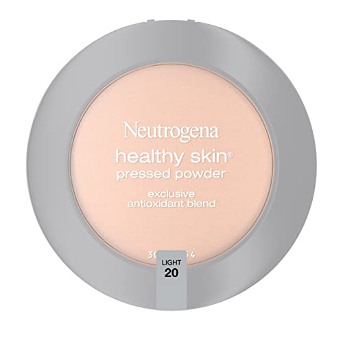 Neutrogena Healthy Skin Pressed Makeup Powder Compact with Antioxidants & Pro Vitamin B5, Evens Skin Tone, Minimizes Shine & Conditions Skin, Light 20,.34 oz - Morena Vogue