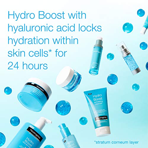 Neutrogena Hydro Boost Hyaluronic Acid Hydrating Water Gel Daily Face Moisturizer for Dry Skin, Oil-Free, Non-Comedogenic Face Lotion, 1.7 fl. Oz - Morena Vogue