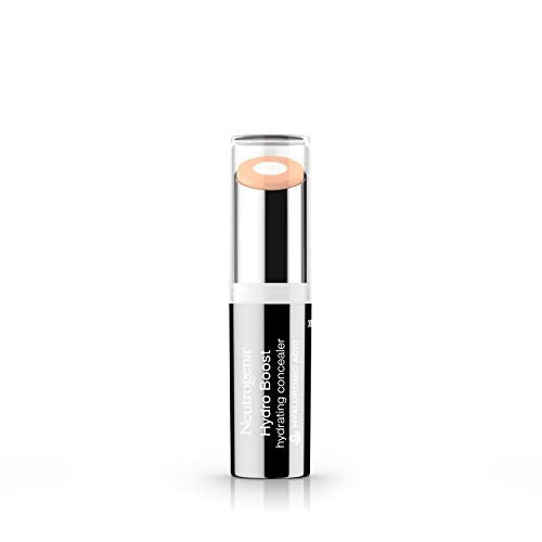 Neutrogena Hydro Boost Hydrating Concealer Stick for Dry Skin, Oil-Free, Lightweight, Non-Greasy and Non-Comedogenic Cover-Up Makeup with Hyaluronic Acid, 10/Fair, 0.12 Oz - Morena Vogue