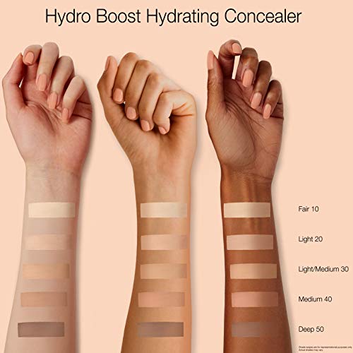 Neutrogena Hydro Boost Hydrating Concealer Stick for Dry Skin, Oil-Free, Lightweight, Non-Greasy and Non-Comedogenic Cover-Up Makeup with Hyaluronic Acid, 10/Fair, 0.12 Oz - Morena Vogue