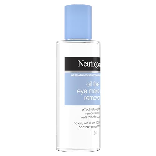 Neutrogena Oil-Free Liquid Eye Makeup Remover, Residue-Free, Non-Greasy, Gentle & Skin-Soothing Makeup Remover Solution with Aloe & Cucumber Extract for Waterproof Mascara, 3.8 fl. oz - Morena Vogue