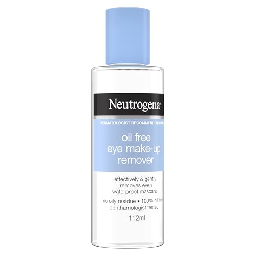 Neutrogena Oil-Free Liquid Eye Makeup Remover, Residue-Free, Non-Greasy, Gentle & Skin-Soothing Makeup Remover Solution with Aloe & Cucumber Extract for Waterproof Mascara, 3.8 fl. oz - Morena Vogue