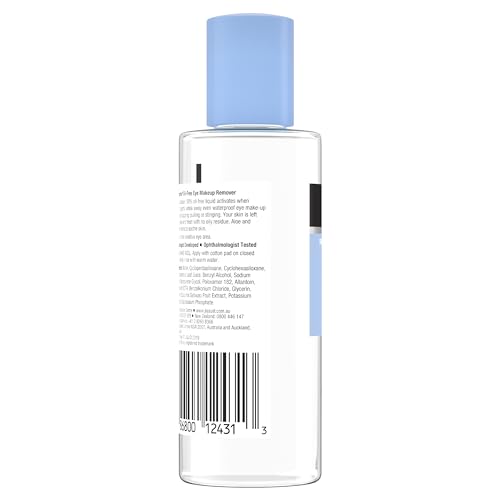 Neutrogena Oil-Free Liquid Eye Makeup Remover, Residue-Free, Non-Greasy, Gentle & Skin-Soothing Makeup Remover Solution with Aloe & Cucumber Extract for Waterproof Mascara, 3.8 fl. oz - Morena Vogue