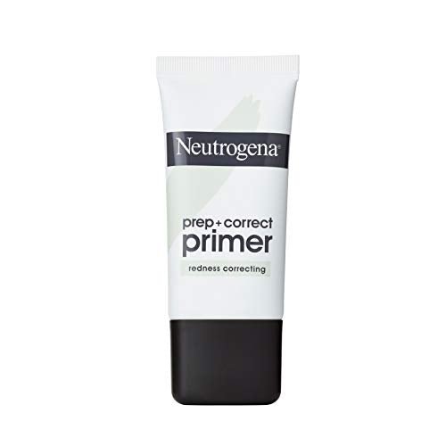 Neutrogena Prep + Correct Primer for Redness Correcting, Green-Toned Matte Makeup Primer with Seaweed Extract to Help Reduce Redness & Even Skin Tone, 1.0 oz - Morena Vogue