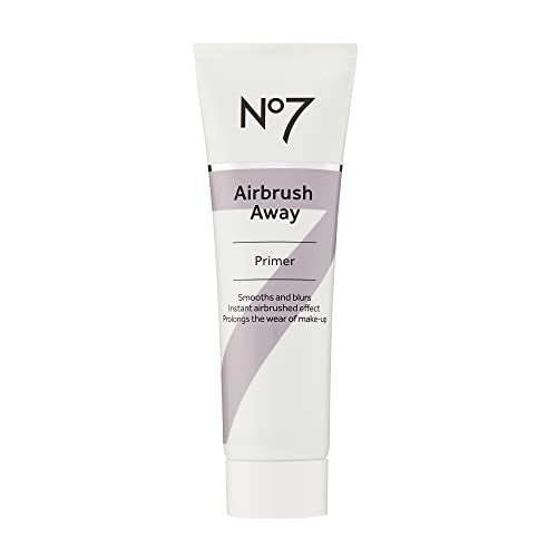 No7 Airbrush Away Primer - Hydrating Makeup Primer With Hyaluronic Acid for Face - Smooths Appearance of Fine Lines & Wrinkles for Seamless Makeup Application (30ml) - Morena Vogue