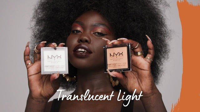 NYX PROFESSIONAL MAKEUP Can't Stop Won't Stop Mattifying Pressed Powder - Light Medium - Morena Vogue