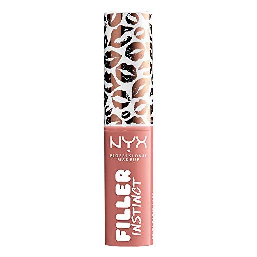 NYX PROFESSIONAL MAKEUP Filler Instinct Plumping Lip Color, Lip Balm - Beach Casual (Nude Pink) - Morena Vogue