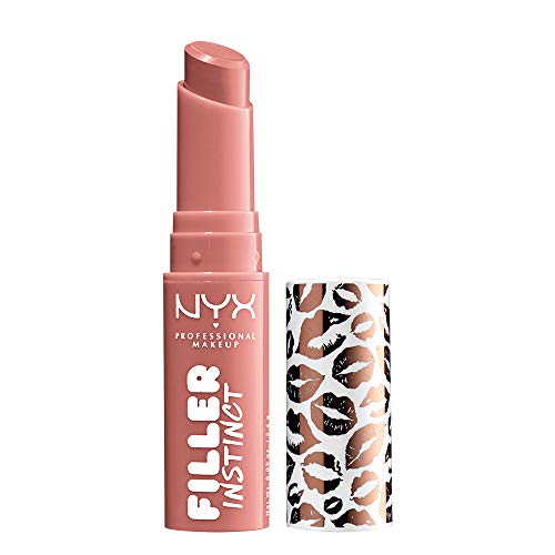 NYX PROFESSIONAL MAKEUP Filler Instinct Plumping Lip Color, Lip Balm - Beach Casual (Nude Pink) - Morena Vogue