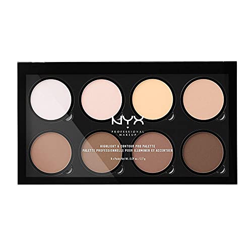 NYX PROFESSIONAL MAKEUP Highlight & Contour Pro Palette - Morena Vogue