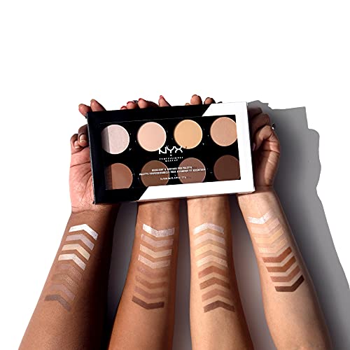 NYX PROFESSIONAL MAKEUP Highlight & Contour Pro Palette - Morena Vogue