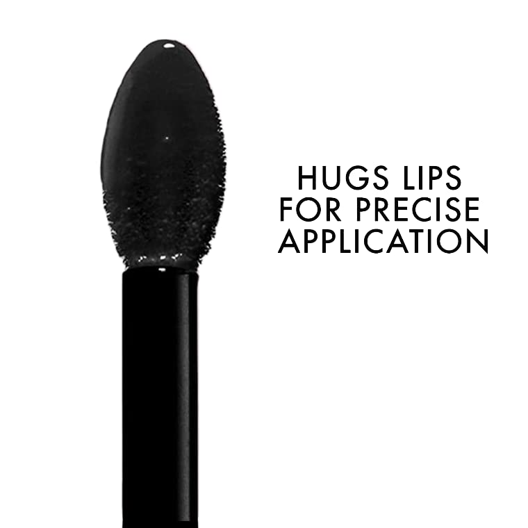 NYX PROFESSIONAL MAKEUP Lip Lingerie XXL Matte Liquid Lipstick - Naughty Noir (Black) - Morena Vogue