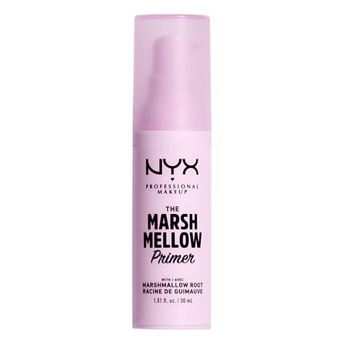 NYX PROFESSIONAL MAKEUP Marshmellow Smoothing Primer, Vegan Face Primer, 10 - In - 1 Skin Benefits - Morena Vogue