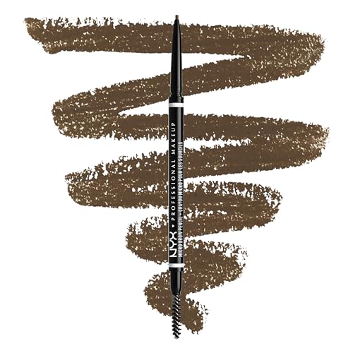 NYX PROFESSIONAL MAKEUP Micro Brow Pencil, Eyebrow Pencil - Ash Brown - Morena Vogue