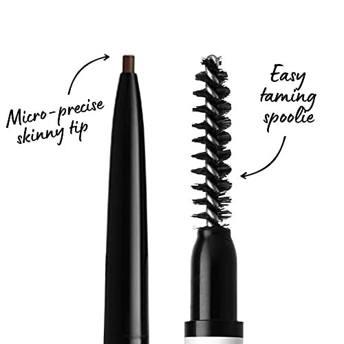 NYX PROFESSIONAL MAKEUP Micro Brow Pencil, Eyebrow Pencil - Espresso - Morena Vogue