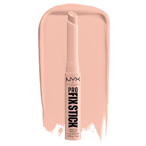 NYX PROFESSIONAL MAKEUP Pro Fix Stick Correcting Concealer, Buildable Medium Coverage Concealer Stick - Pink - Morena Vogue