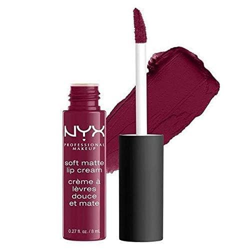 NYX PROFESSIONAL MAKEUP Soft Matte Lip Cream, Lightweight Liquid Lipstick - Abu Dhabi (Deep Rose-Beige) - Morena Vogue