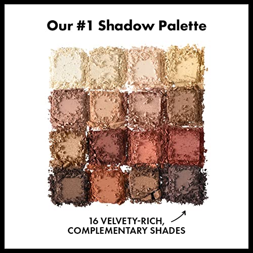 NYX PROFESSIONAL MAKEUP Ultimate Shadow Palette, Eyeshadow Palette - Warm Neutrals - Morena Vogue