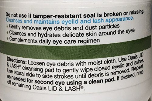 Oasis LID & LASH Eyelid & Lash Cleansing Pads - Morena Vogue