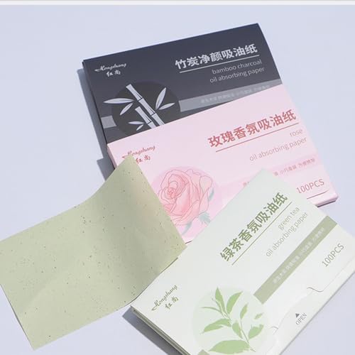 Oil Blotting Sheets for Face 500 Counts Oil Absorbing Sheets Oil Control Film Oil Blotting Paper Oil Absorbing Tissues for Oily Skin Care and Travel Supplies - Morena Vogue