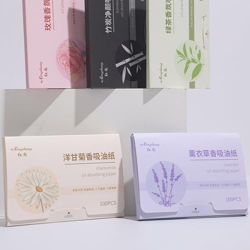 Oil Blotting Sheets for Face 500 Counts Oil Absorbing Sheets Oil Control Film Oil Blotting Paper Oil Absorbing Tissues for Oily Skin Care and Travel Supplies - Morena Vogue