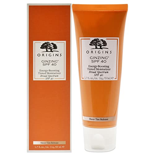 Origins GinZing SPF 40 Energy-Boosting Tinted Moisturizer,1.7 Fl Oz (Pack of 1) - Morena Vogue